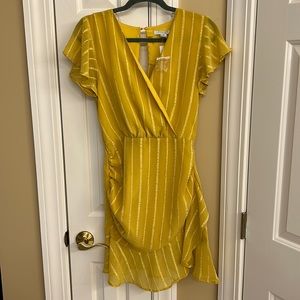 Yellow spring dress
